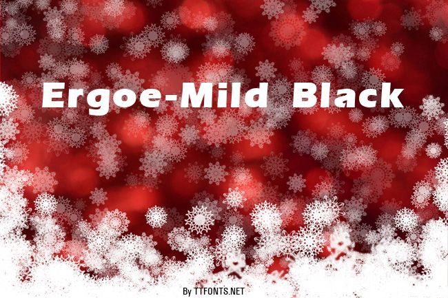 Ergoe-Mild Black example